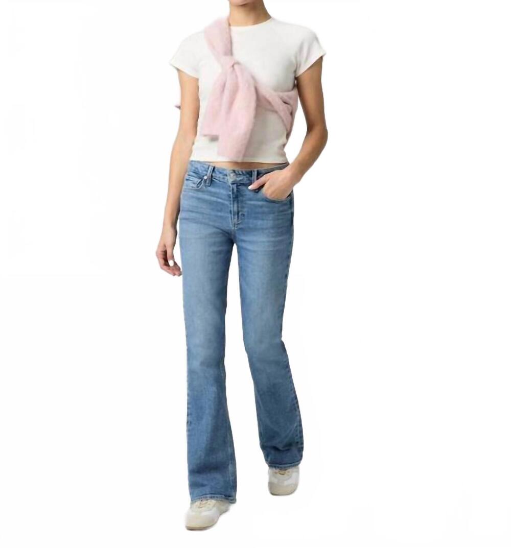 NEW PAIGE high rise laurel canyon jeans in big sky